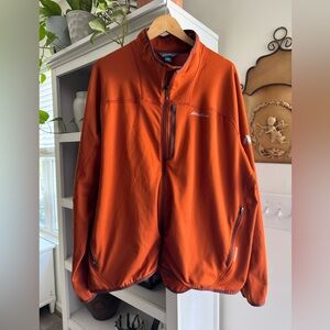 Eddie Bauer Men's Rust Orange Performance Jacket 2XL